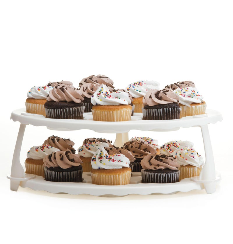 PrepWorks Collapsible Cupcake Carrier - 12-Cup Capacity, Foldable Design for Easy Storage and Transport of Cupcakes and Muffins - Image 5